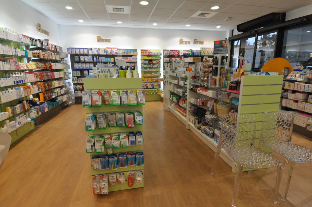 réalisation archigami agencement transfert pharmacie